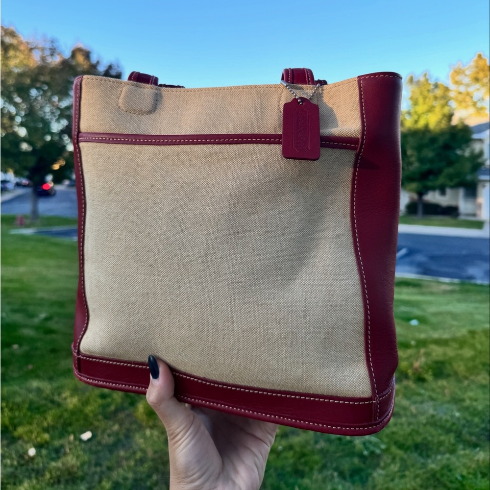 Coach Vintage Canvas Bleecker Bucket #6122